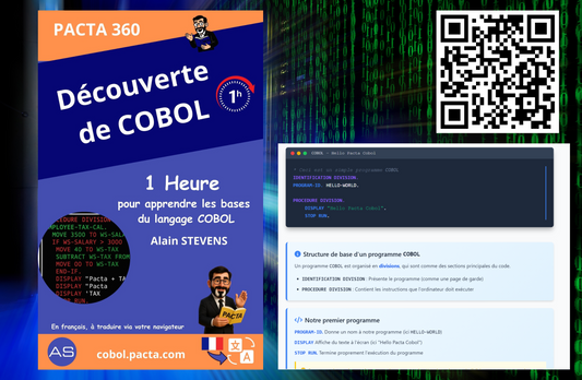 Découverte de COBOL  : 1 heure pour apprendre les bases